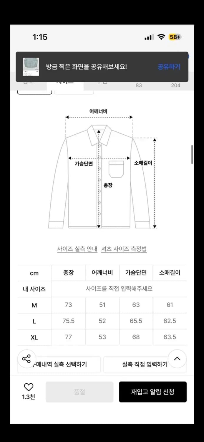 틀영 옴브레 셔츠 그린  상품이미지2