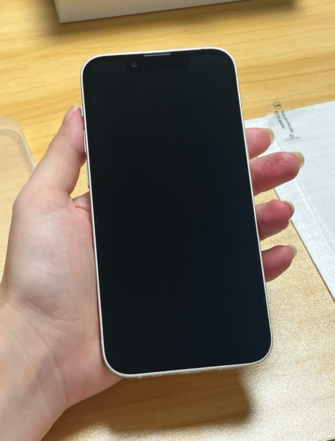 아이폰13미니 스타라이트 순정상태 배터리100 상품이미지7