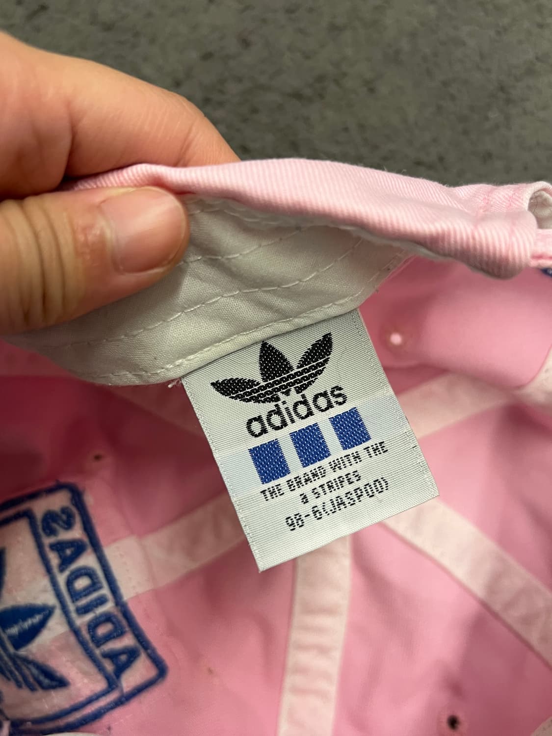 아디다스 올드스쿨 빈티지 캡 처분  상품이미지3