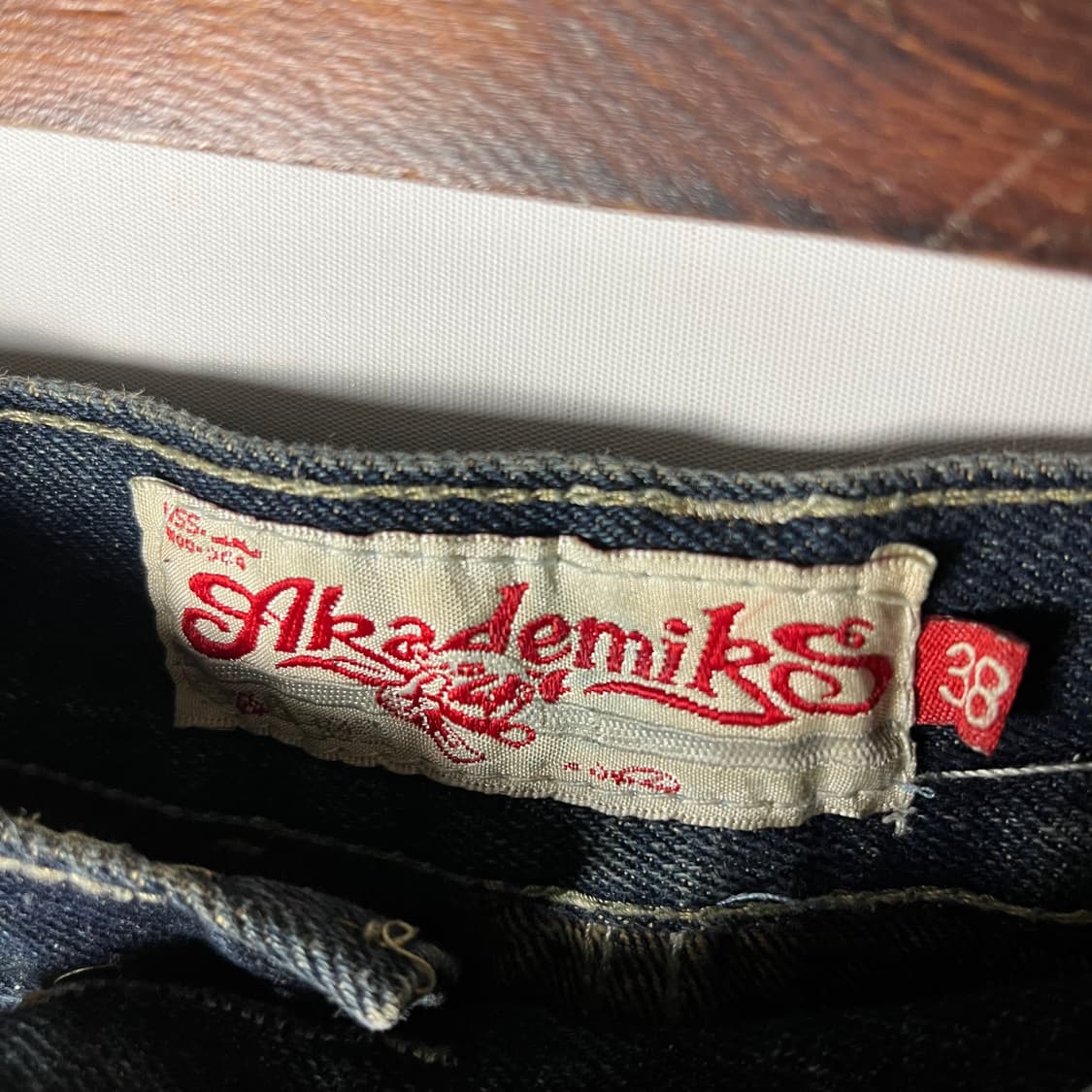 [Akademiks] 아카테믹 올드스쿨 데님팬츠 상품이미지5