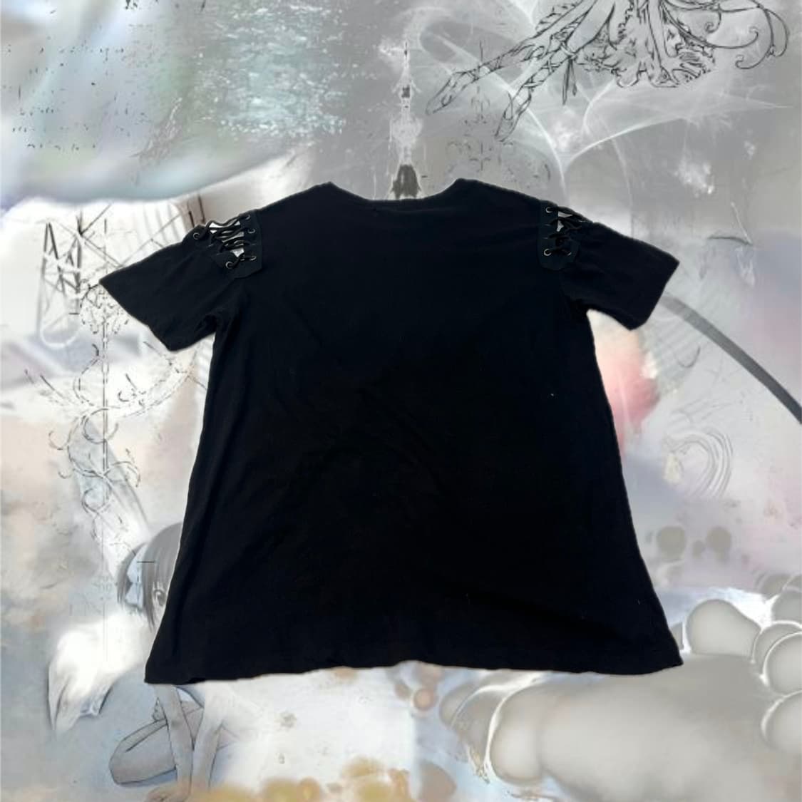 Van Halen eagle shoulder eyelet t-shirt 상품이미지6