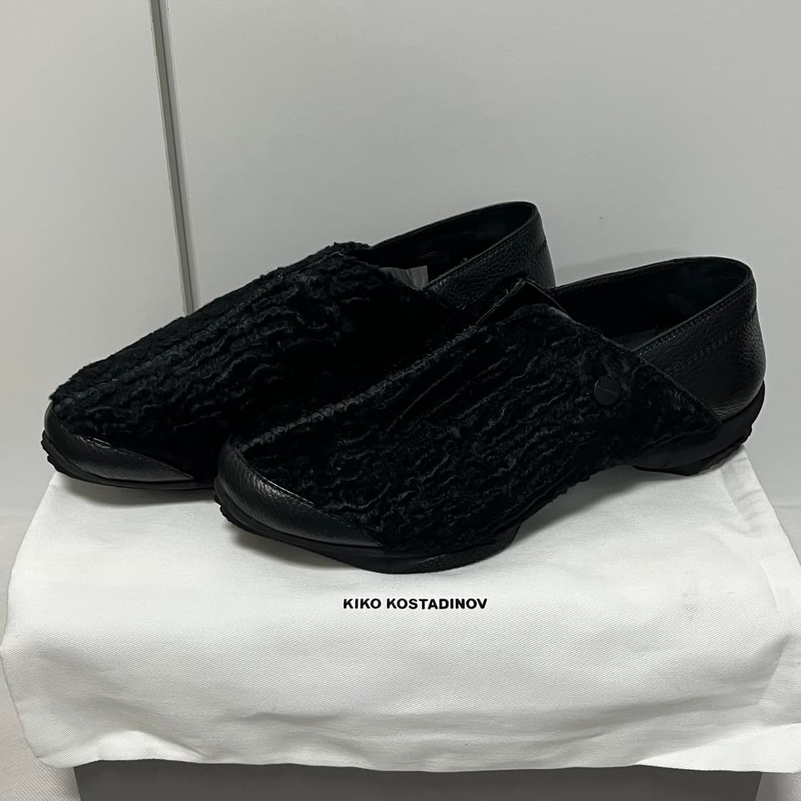[41,42,43]키코 코스타디노브 25fw VIG 슬립온 슈즈/블랙 상품이미지2