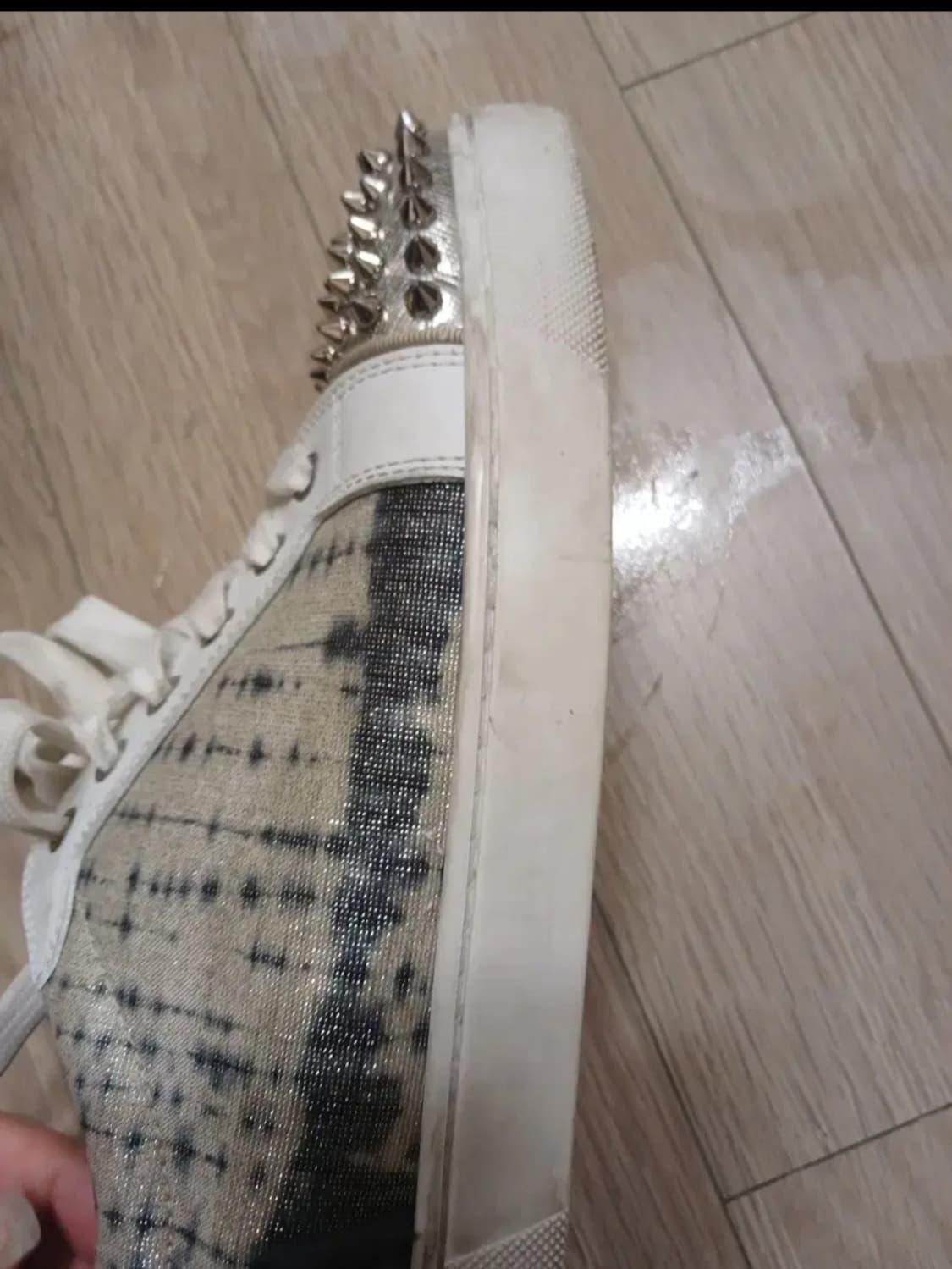 루부탱 스터드 스니카즈 40.5 사이즈 상품이미지6