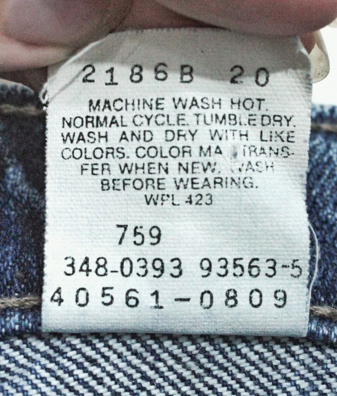 리바이스 실버탭 배기 90s 빈티지 (33~34) 원턱 상품이미지9