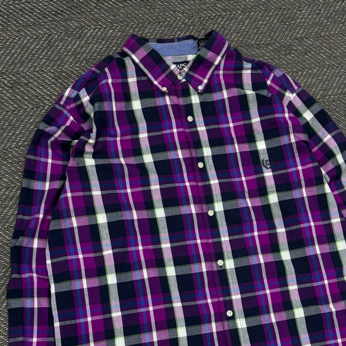 챕스 랄프로렌 체크 셔츠v0377 상품이미지3