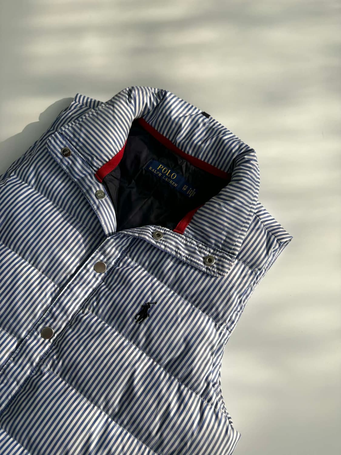 [XS] 폴로 랄프로렌 스트라이프 패딩 베스트 상품이미지7