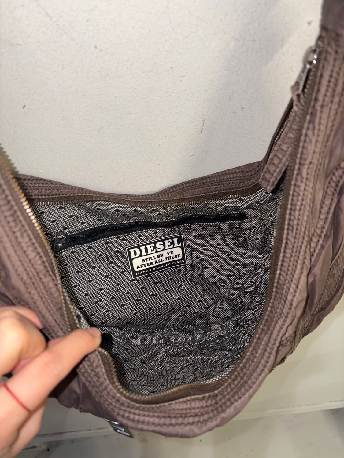 DIESEL archive shoulder bag brown  상품이미지8