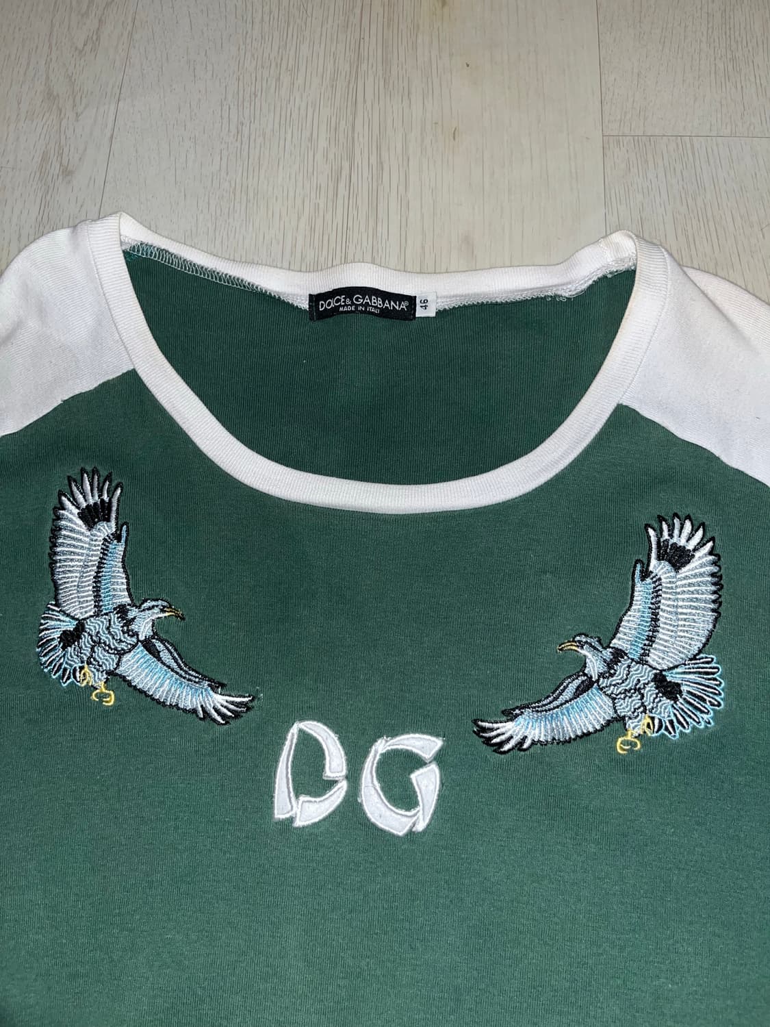 2002ss 돌체앤가바나 자수 반팔 상품이미지1