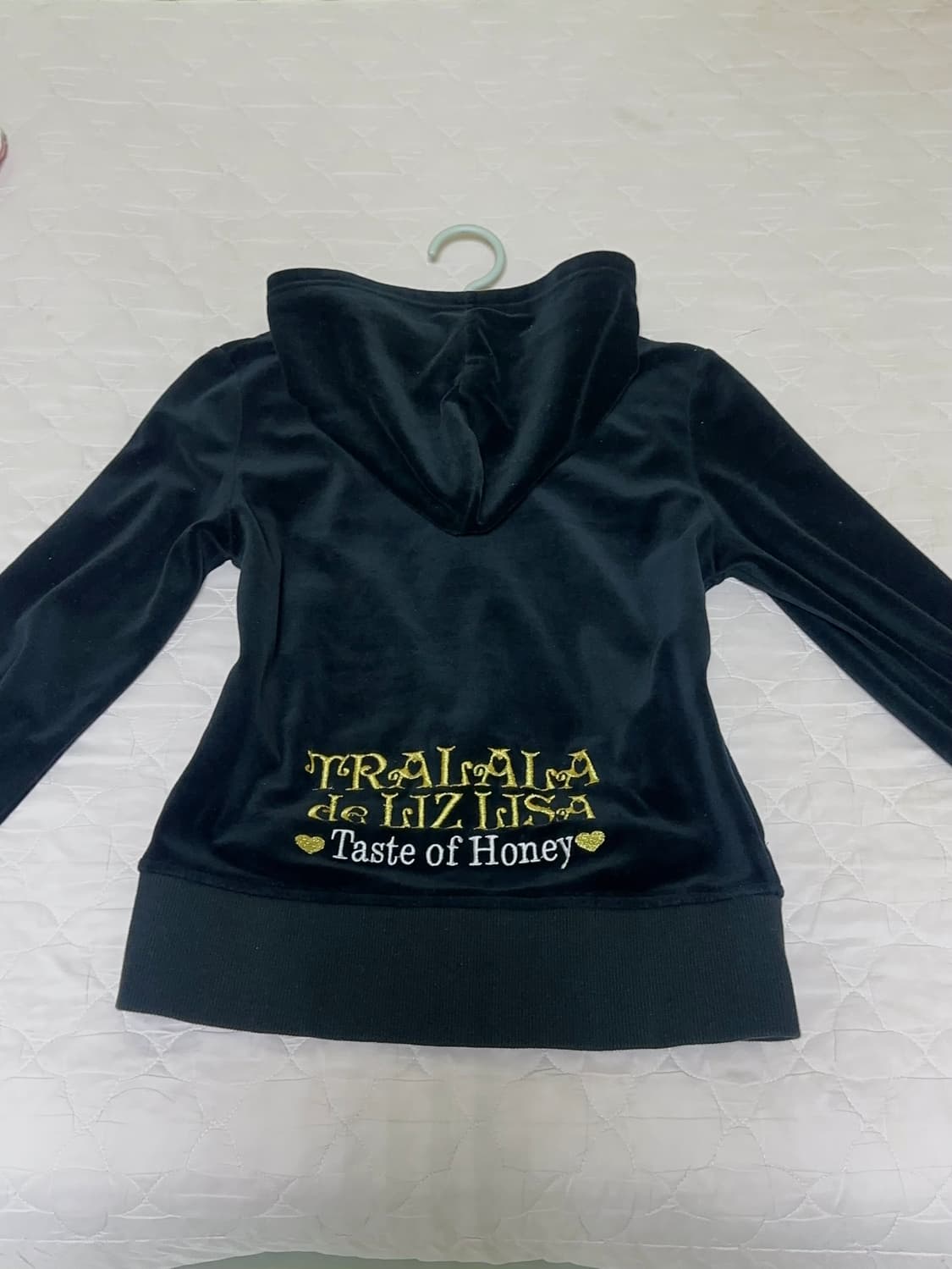 리즈리사&트랄라라 콜라보 벨벳 레이스 후드집업 히메갸루오네갸루stc진리 상품이미지1