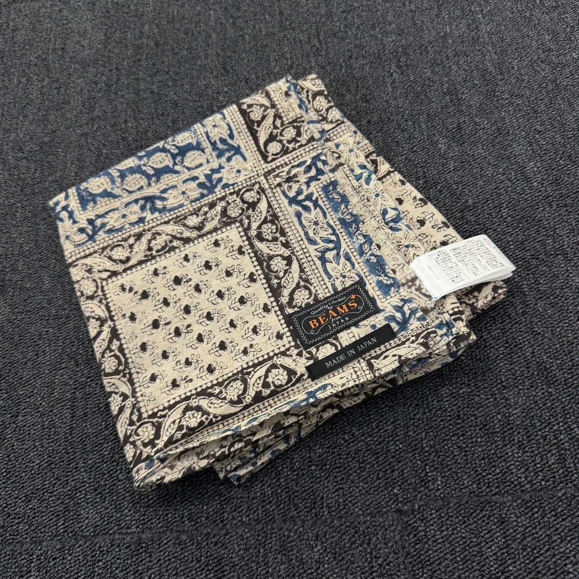 BEAMS 빔즈 플러스 페이즐리 머플러 스카프 상품이미지4