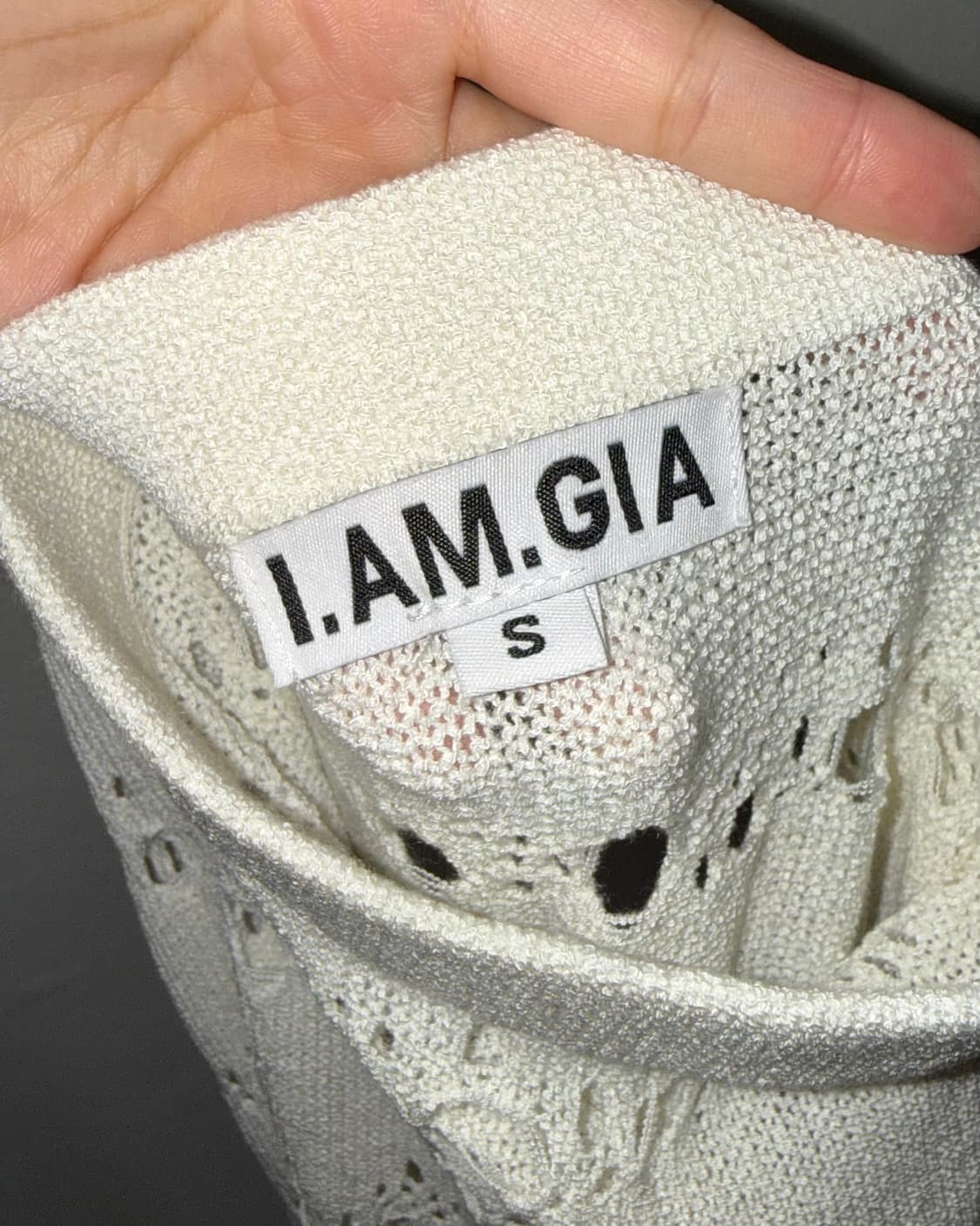 IAMGIA 펀칭 스커트 상품이미지7