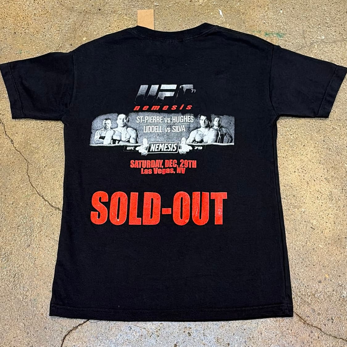 미국 빈티지 UFC 레전드 게임 반팔티 상품이미지7