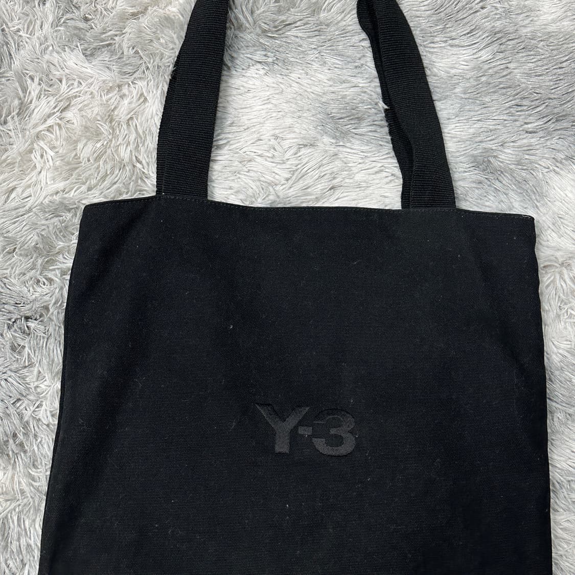 요지야마모토 Y-3 캔버스 토트백 블랙 상품이미지2