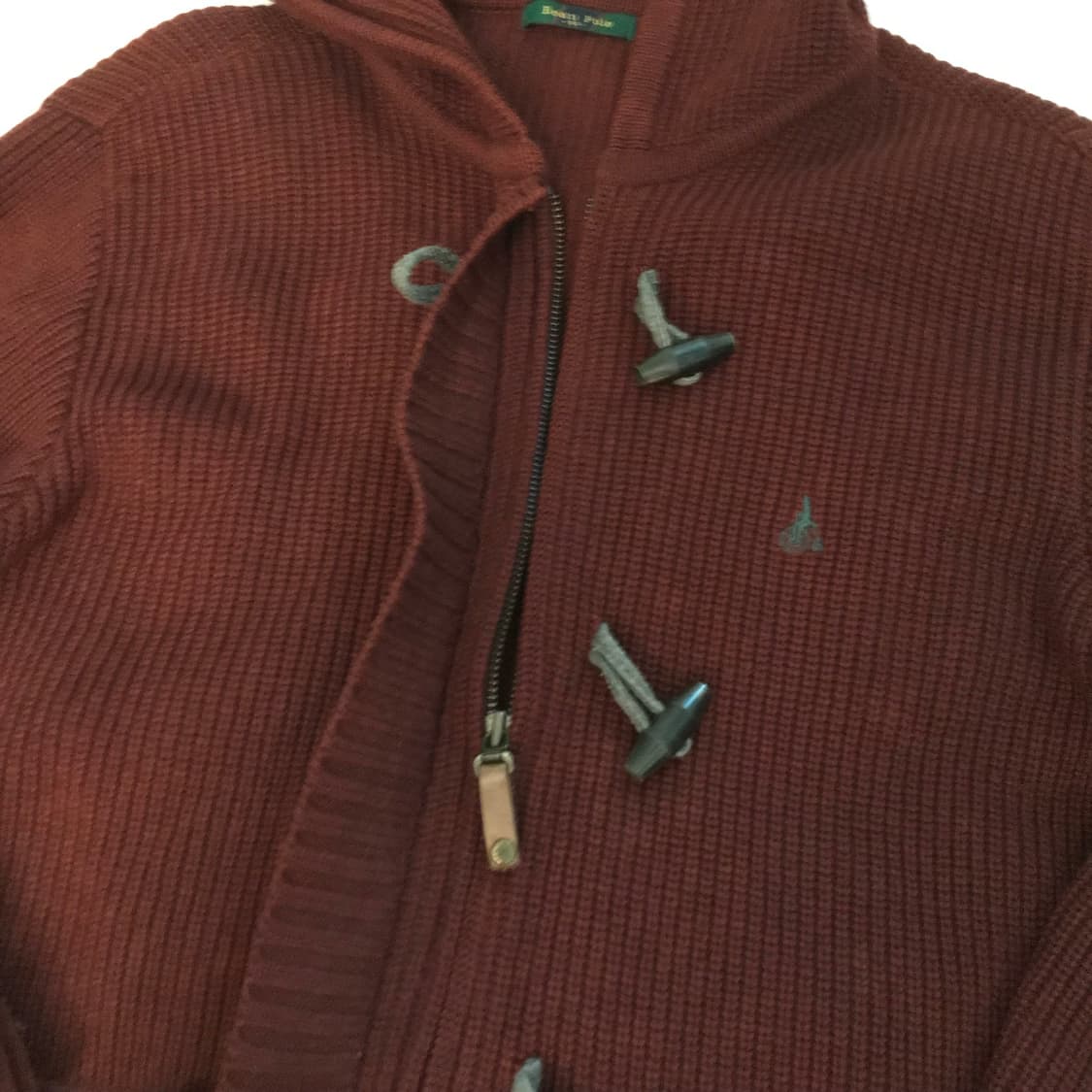 Bean Pole 빈폴 모 100% 떡볶이 니트 후드집업 상품이미지6