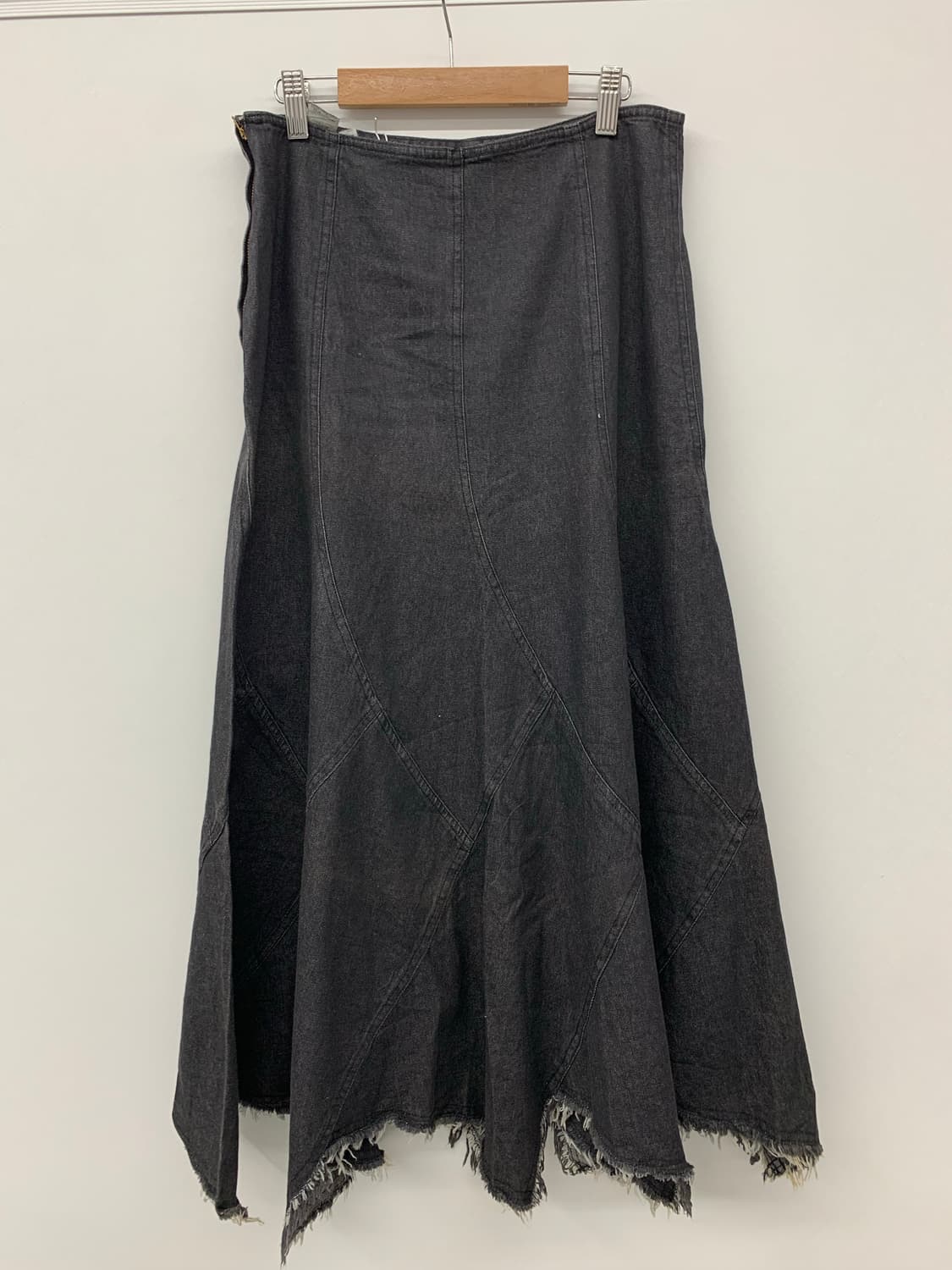 재패니즈 흑청 롱스커트 상품이미지5