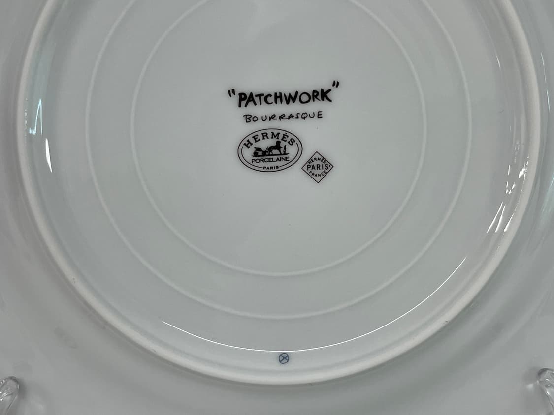 에르메스 패치워크 플레이트 블루 1P HERMES 상품이미지6