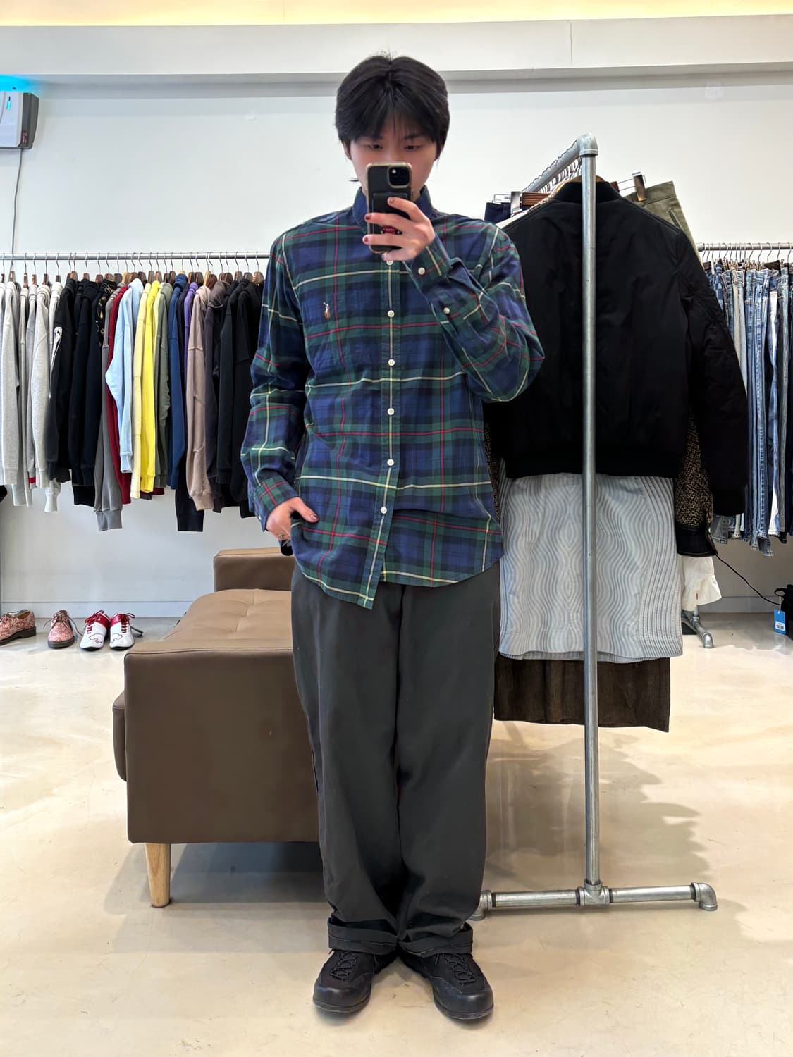 폴로 랄프로렌 체크 셔츠 상품이미지8