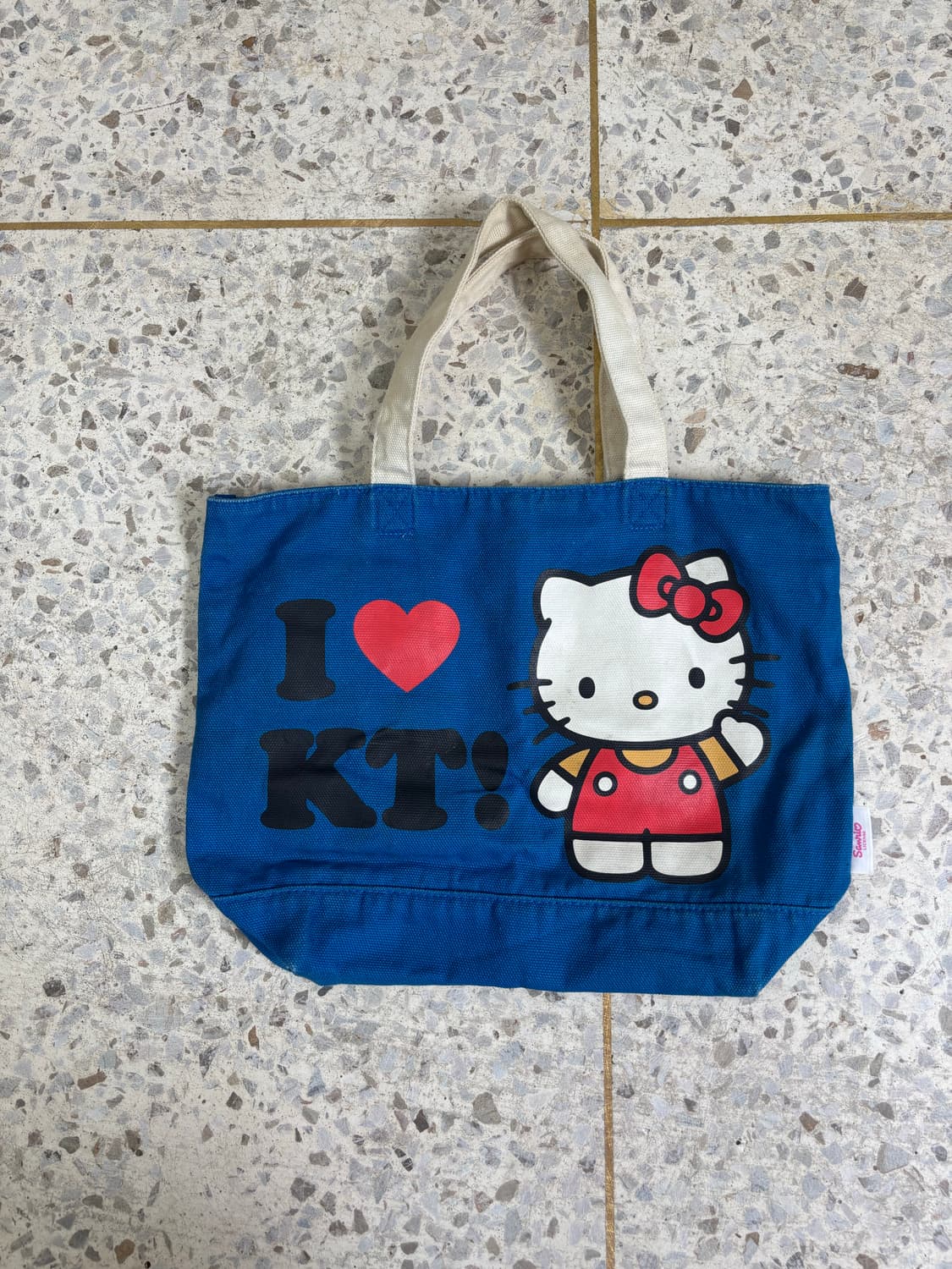Vintage I love KT Tote Bag 상품이미지2