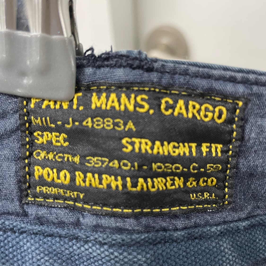 폴로 랄프로렌 네이비 카고 팬츠 34/34 상품이미지5
