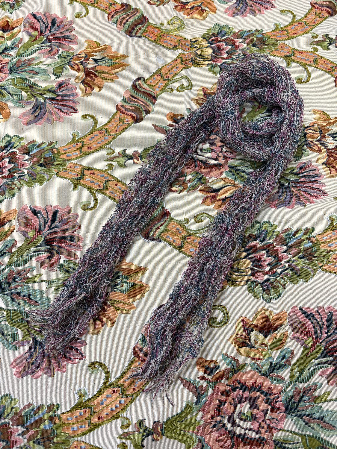 히피 모리 블루 퍼플 머플러 상품이미지1