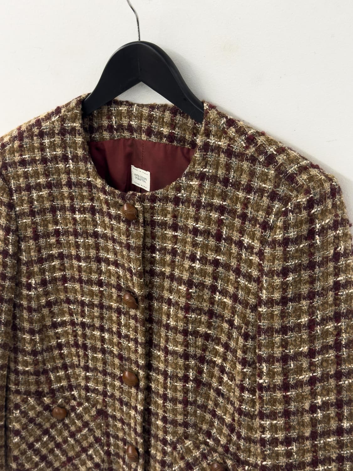 베네통 트위드 자켓 상품이미지2