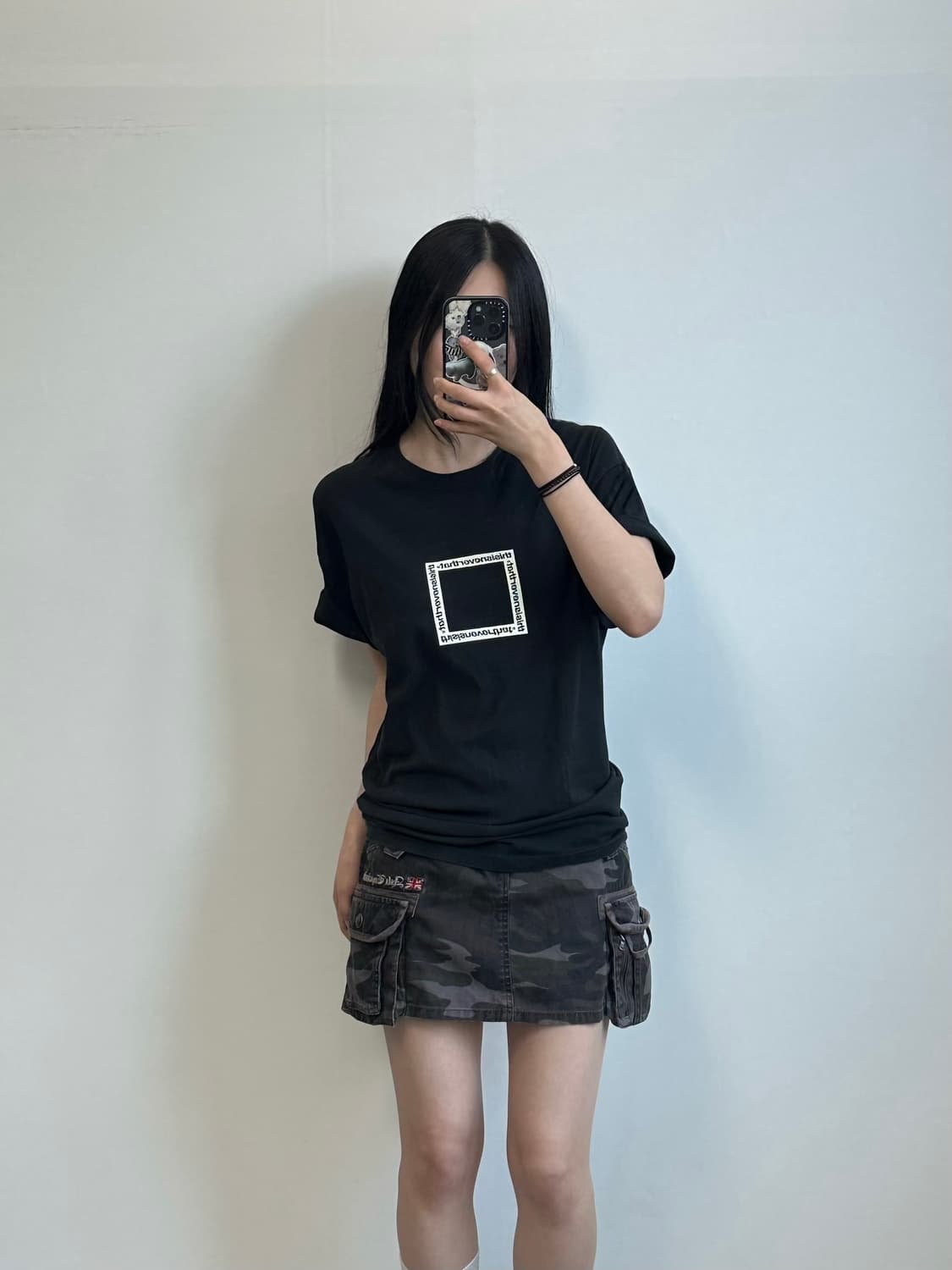 디스이즈네버댓 블랙 반팔 티셔츠 상품이미지2