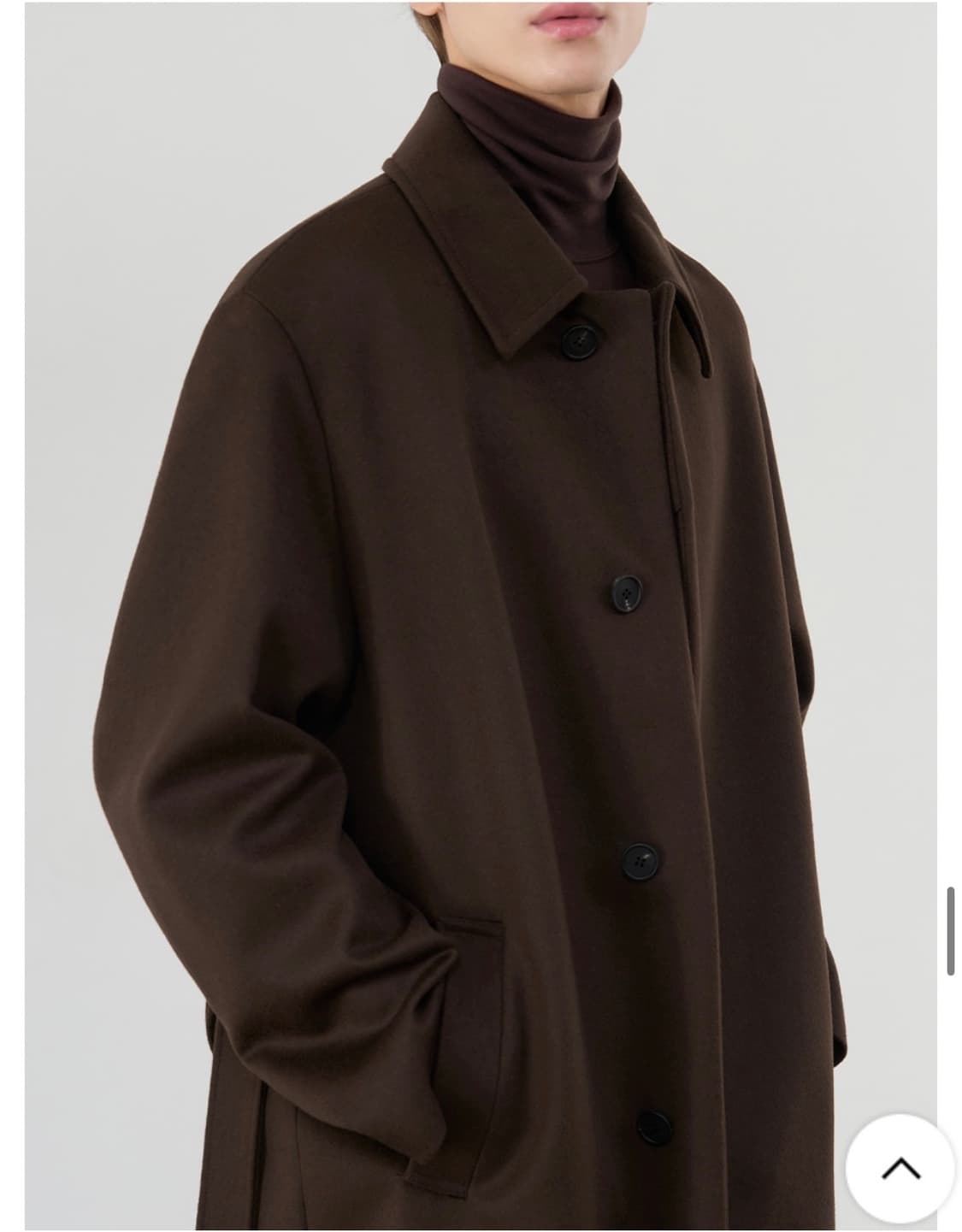 (새상품) (L) 드로우핏 프리미어 퓨어 캐시미어 발마칸 코트 판매 상품이미지6