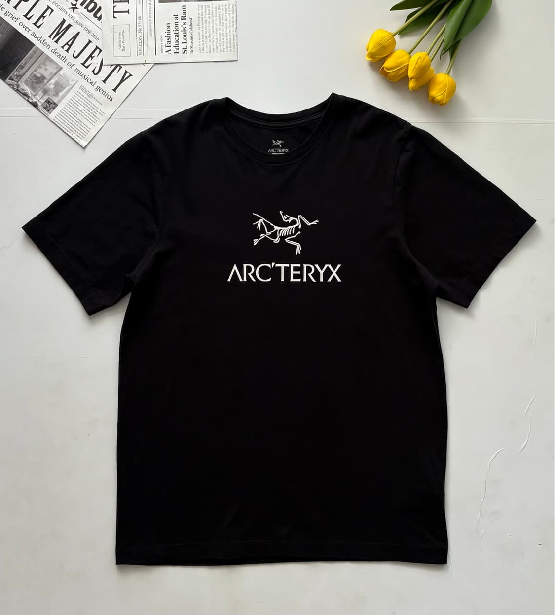 Arc'Teryx 아크테릭스 빅로고 라운드 반팔티 상품이미지2