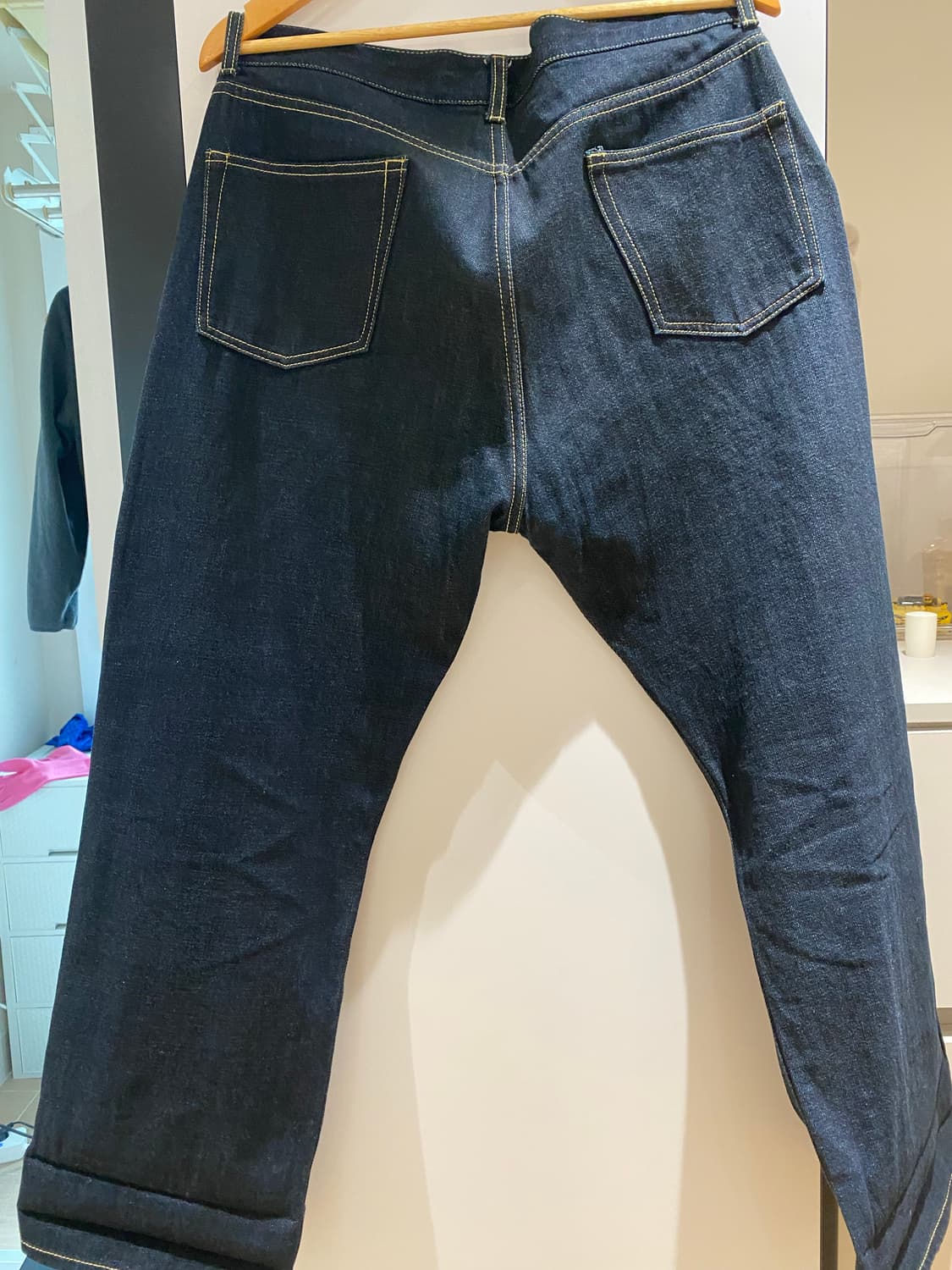 유니폼브릿지 셀비지 딥인디고 34 상품이미지2