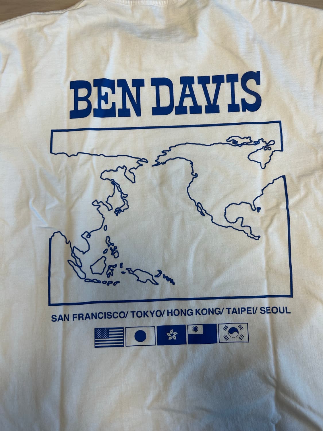 벤데이비스 빈티지 티셔츠 상품이미지5