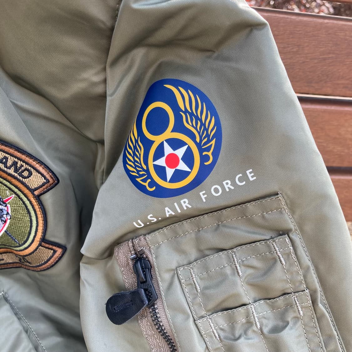 새상품 미군 에어포스 플라이트 ma1 ma-1 항공점퍼 상품이미지6