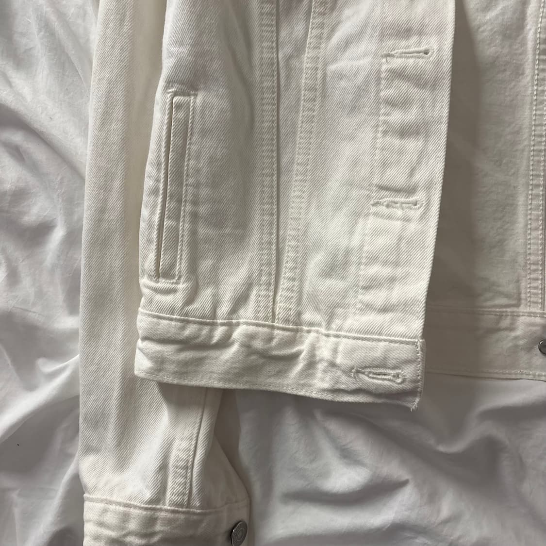 리바이스 화이트 데님자켓 상품이미지4