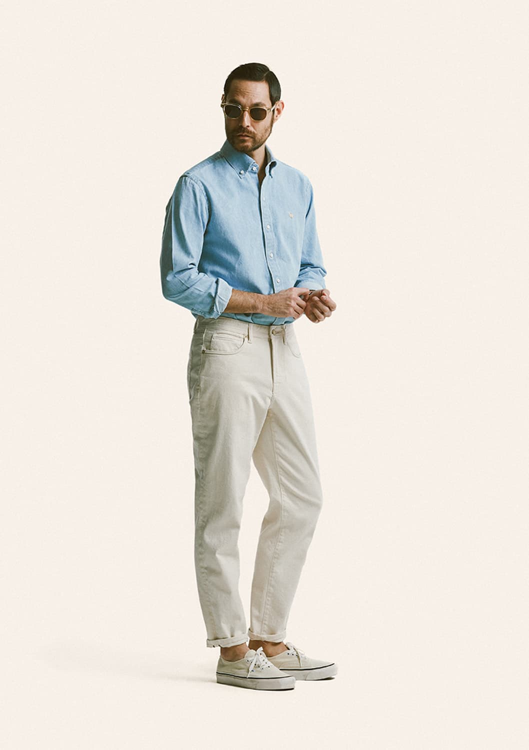 바스통 702 에크루 데님 상품이미지3