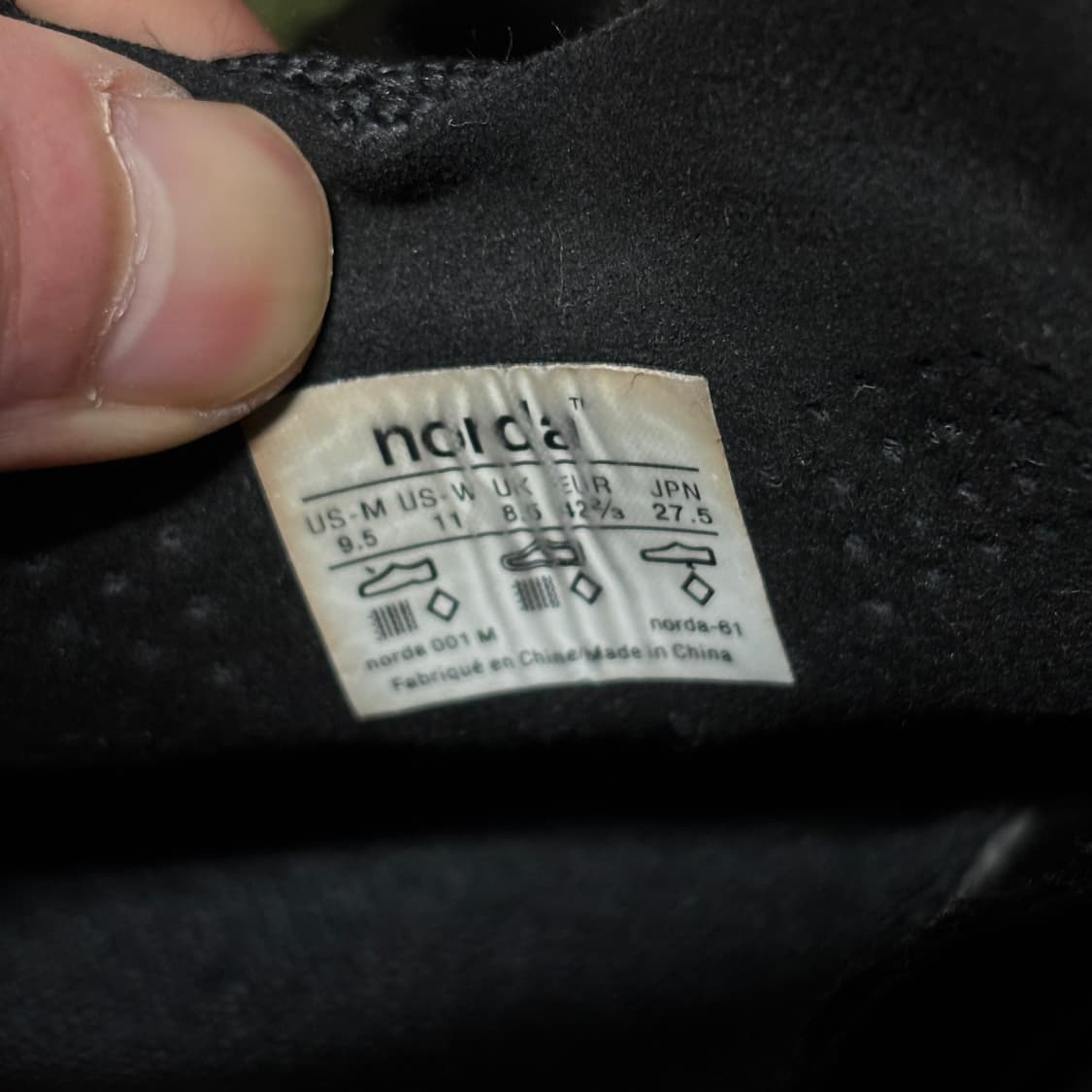 norda 001 stealth black 상품이미지6