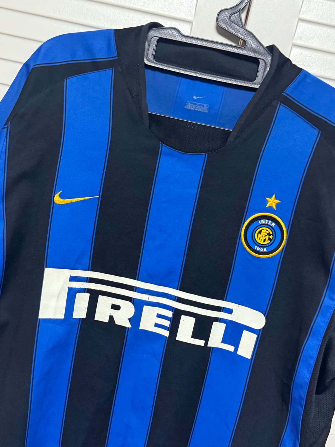 03-04 인터밀란 홈 나이키 유니폼 반팔 노마킹 상품이미지2