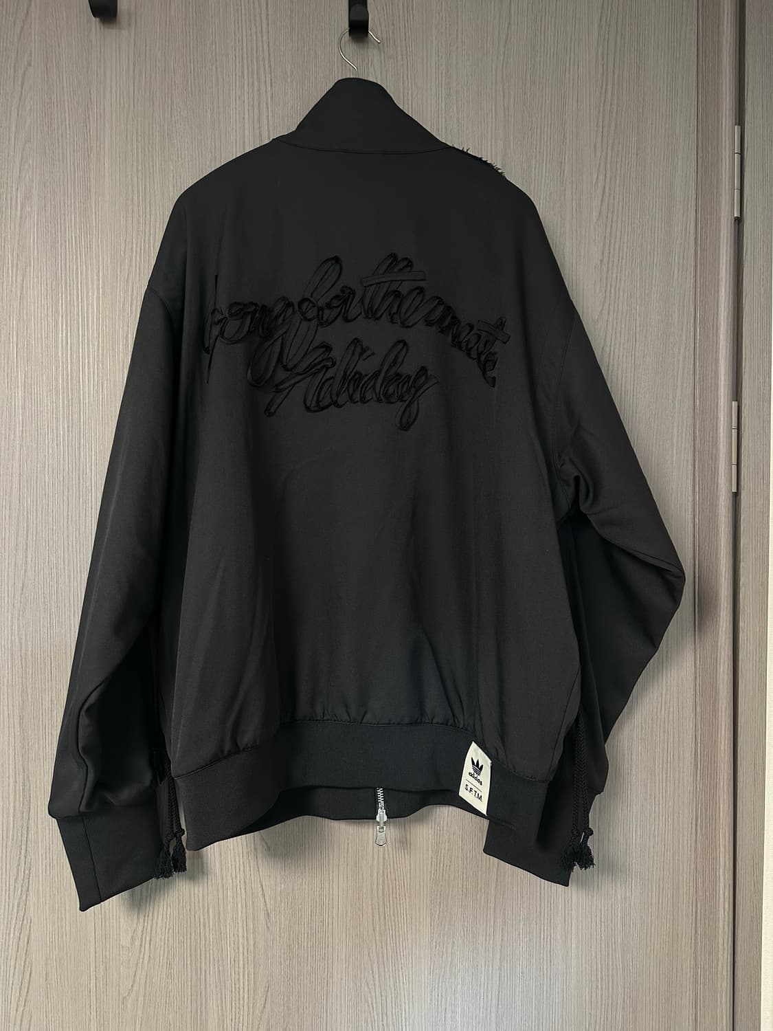 (Us S, 100) 아디다스 송포더뮤트 트랙자켓 져지 블랙 상품이미지2