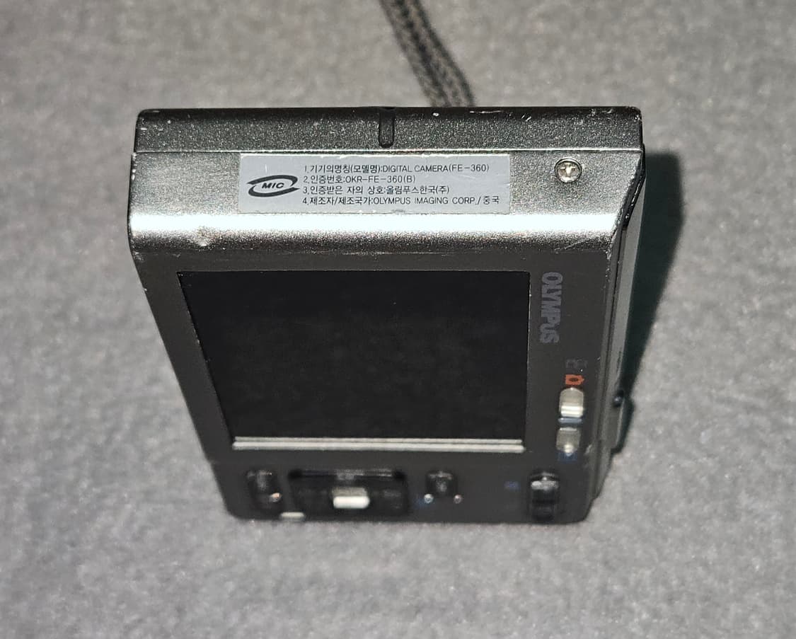 올림푸스 FE-360 빈티지 디카 판매합니다 상품이미지5