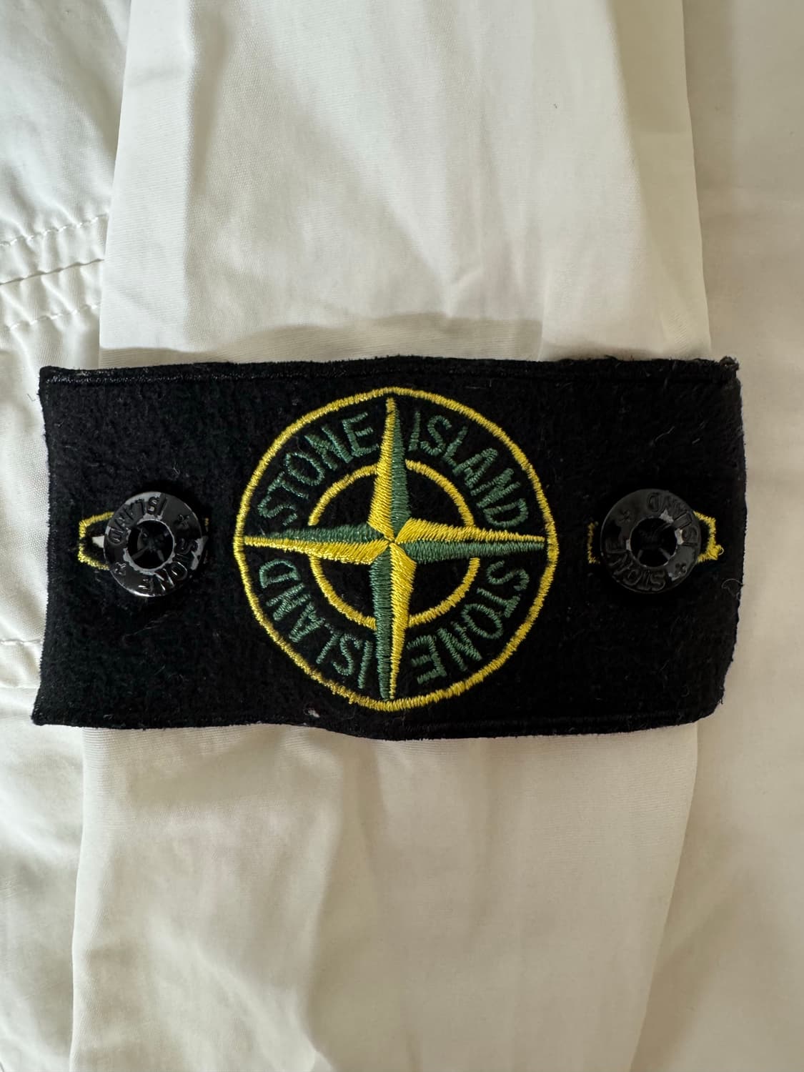 Stone island 스톤아일랜드 흰색 바람막이 XL 화이트 상품이미지3
