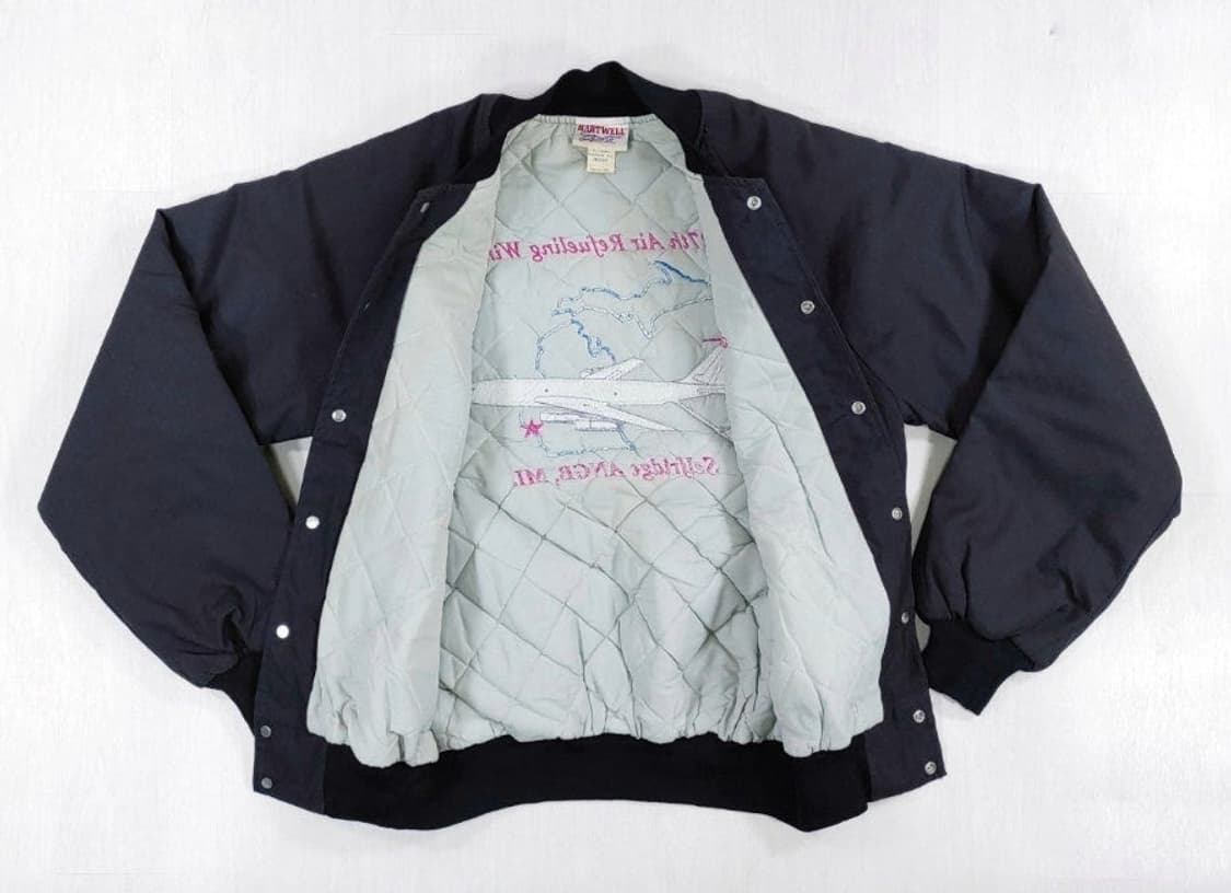 80년대 미공군 하트웰 스포츠 자켓 M 상품이미지8
