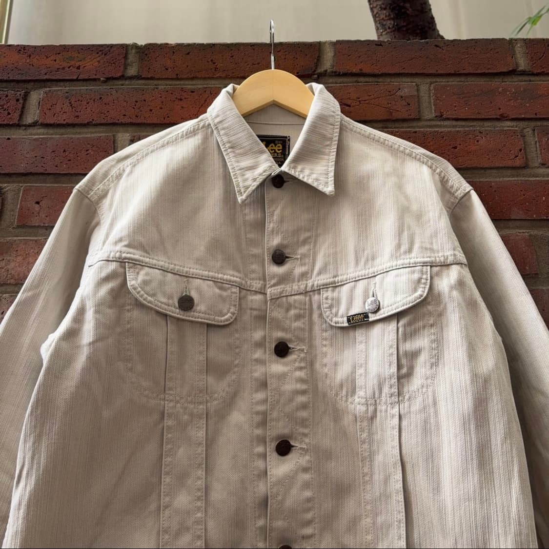 80~90s 리 Lee Riders 오프화이트 데님 자켓 상품이미지2