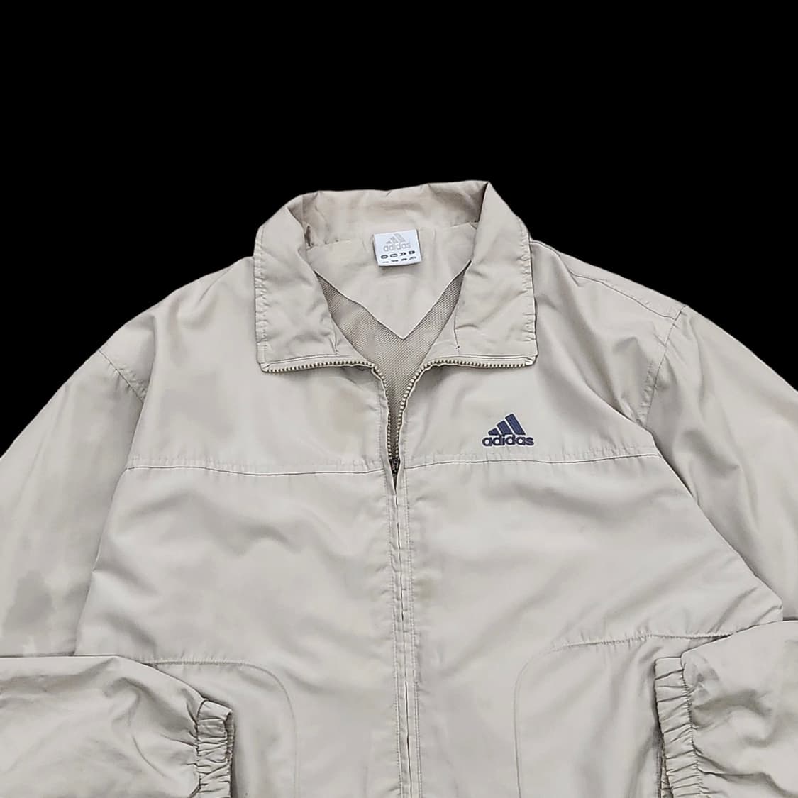 아디다스 베이지 올드스쿨 바람막이 상품이미지2