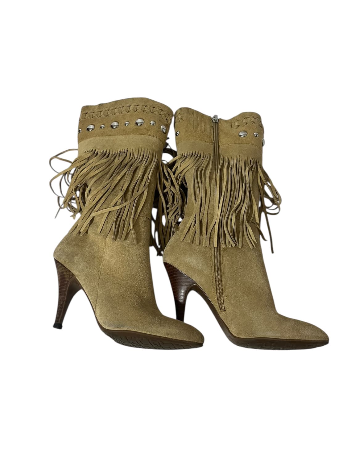 Guess 빈티지 웨스턴 프린지 롱부츠 250 상품이미지1