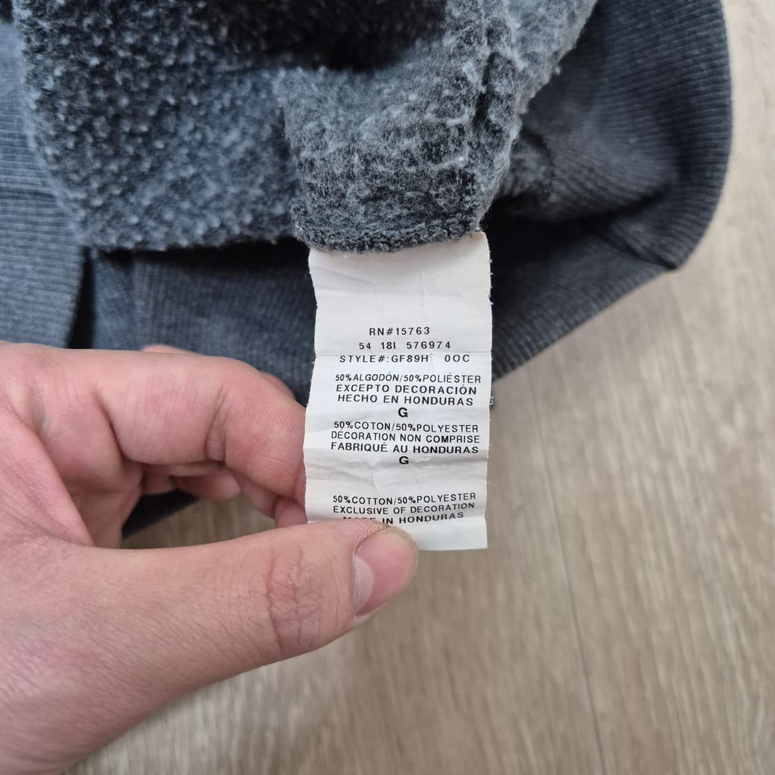 챔피온 스펠아웃 자수 빅로고 후드티 상품이미지6