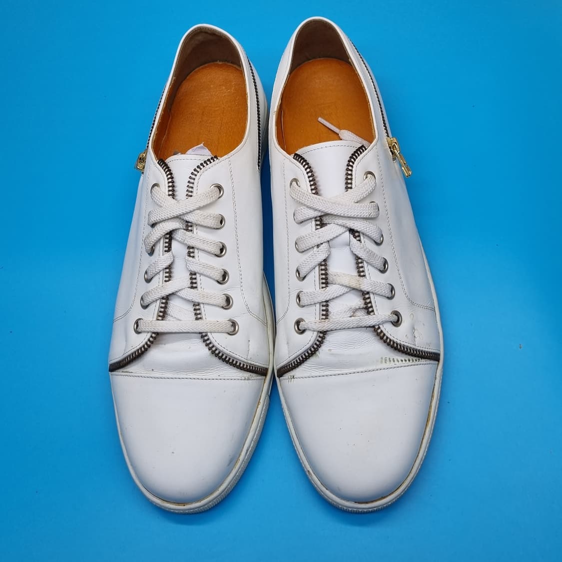 라비지오네 남성가죽스니커즈 실사이즈285 상품이미지2