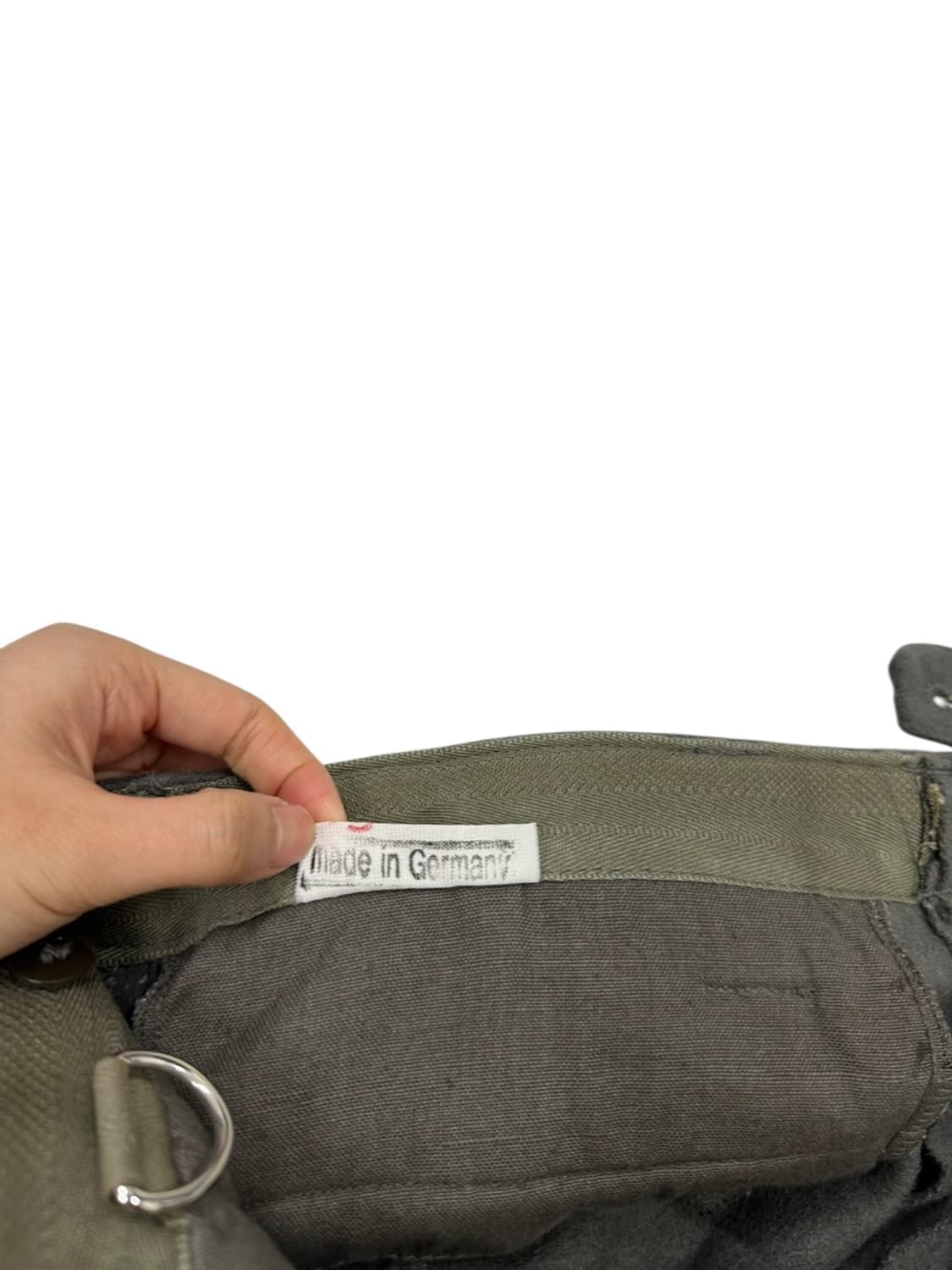 80년대 동독 NVA 울 퍼티그팬츠 카키그레이 새상품 (36) 상품이미지5