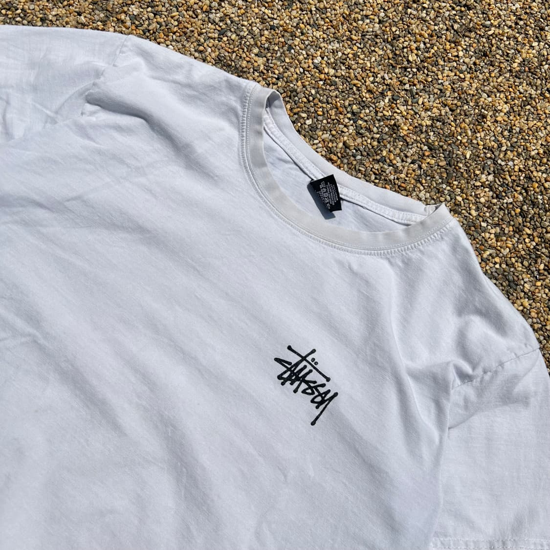 스투시(Stussy) 화이트 반팔티 상품이미지2