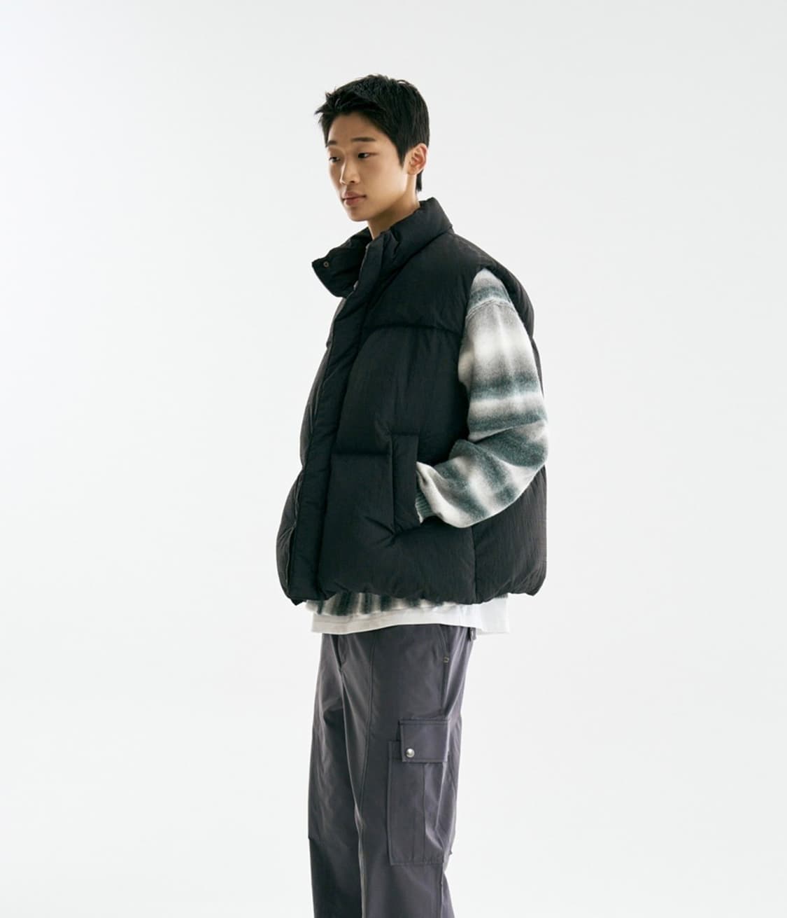 [M] 더니트컴퍼니 덕다운 패딩 조끼 베스트 상품이미지1