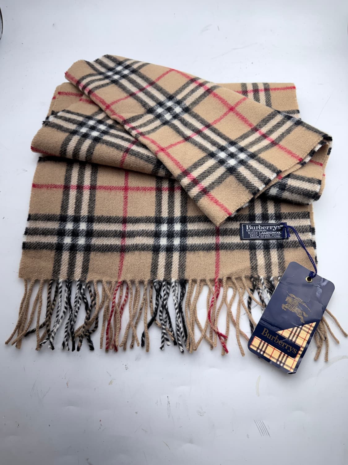 100% LAMBSWOOL 버버리 상품이미지2