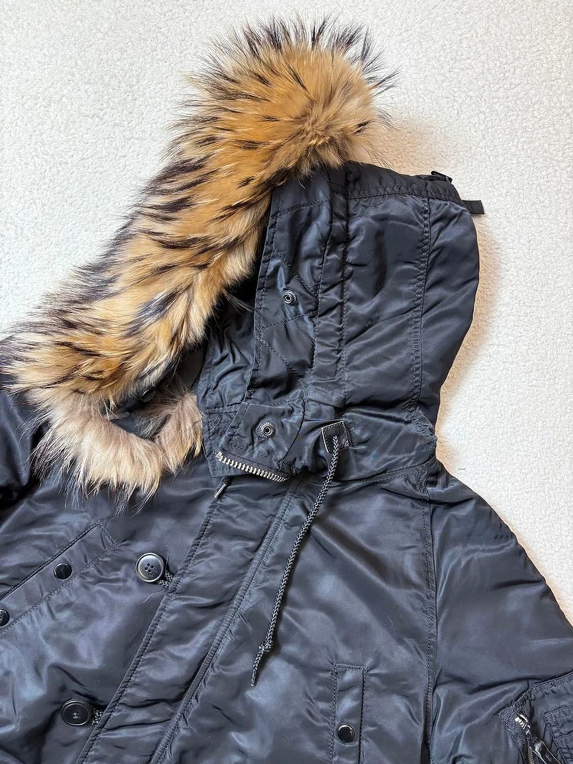 알파인더스트리 USA N-3B 새틴 밀리터리 파카 PN6835 상품이미지4