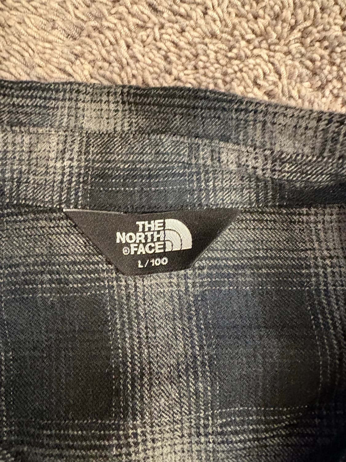 노스페이스 체크 셔츠 상품이미지2